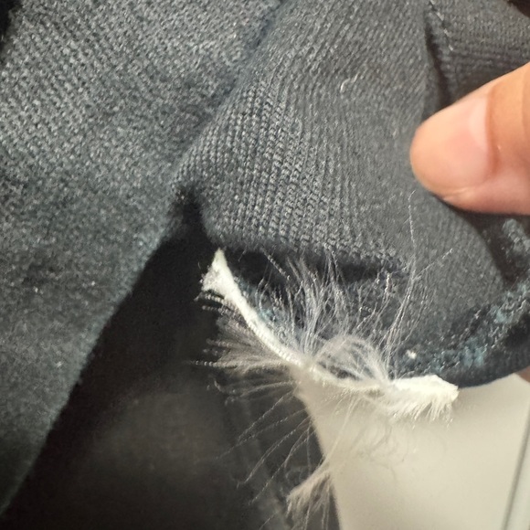 Oak + Fort Denim Cropped Short Sleeve Top - Picture 10 of 11